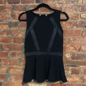 A Wear - Black Peplum Top